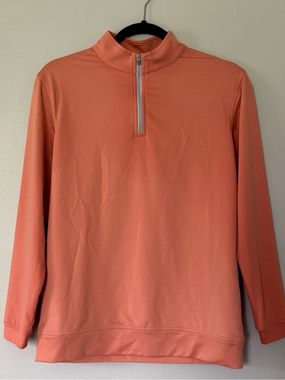 Peter Millar Youth L 1/4 Zip Mock neck Pullover Performance Shirt